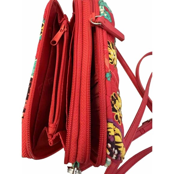 Vera Bradley Retired Rumba All In One Crossbody Wallet Purse - Picture 7 of 11